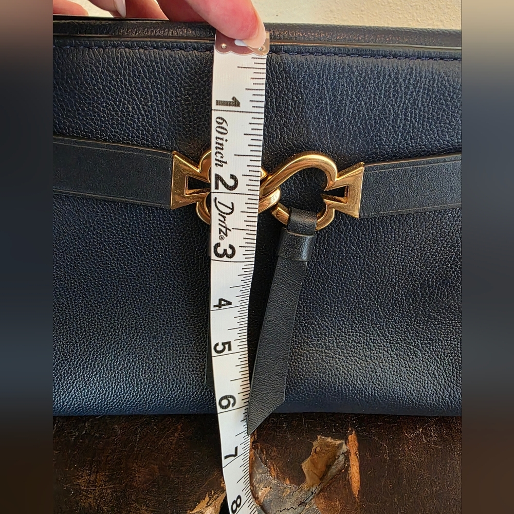 Kate Spade Navy Leather Crossbody"Toujours" CoA - Picture 11 of 14